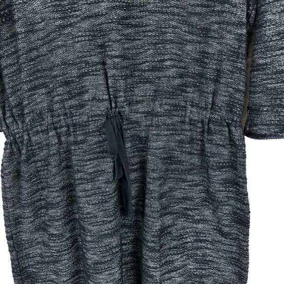 Loft Space Dye Tie Waist Long Sleeve Dress Large - Picture 4 of 5